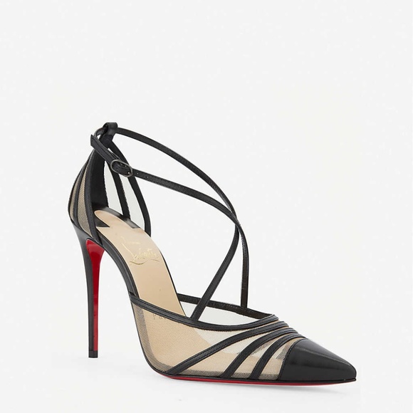 Christian Louboutin Shoes - Christian Louboutin Theodorella Black 100 Pumps